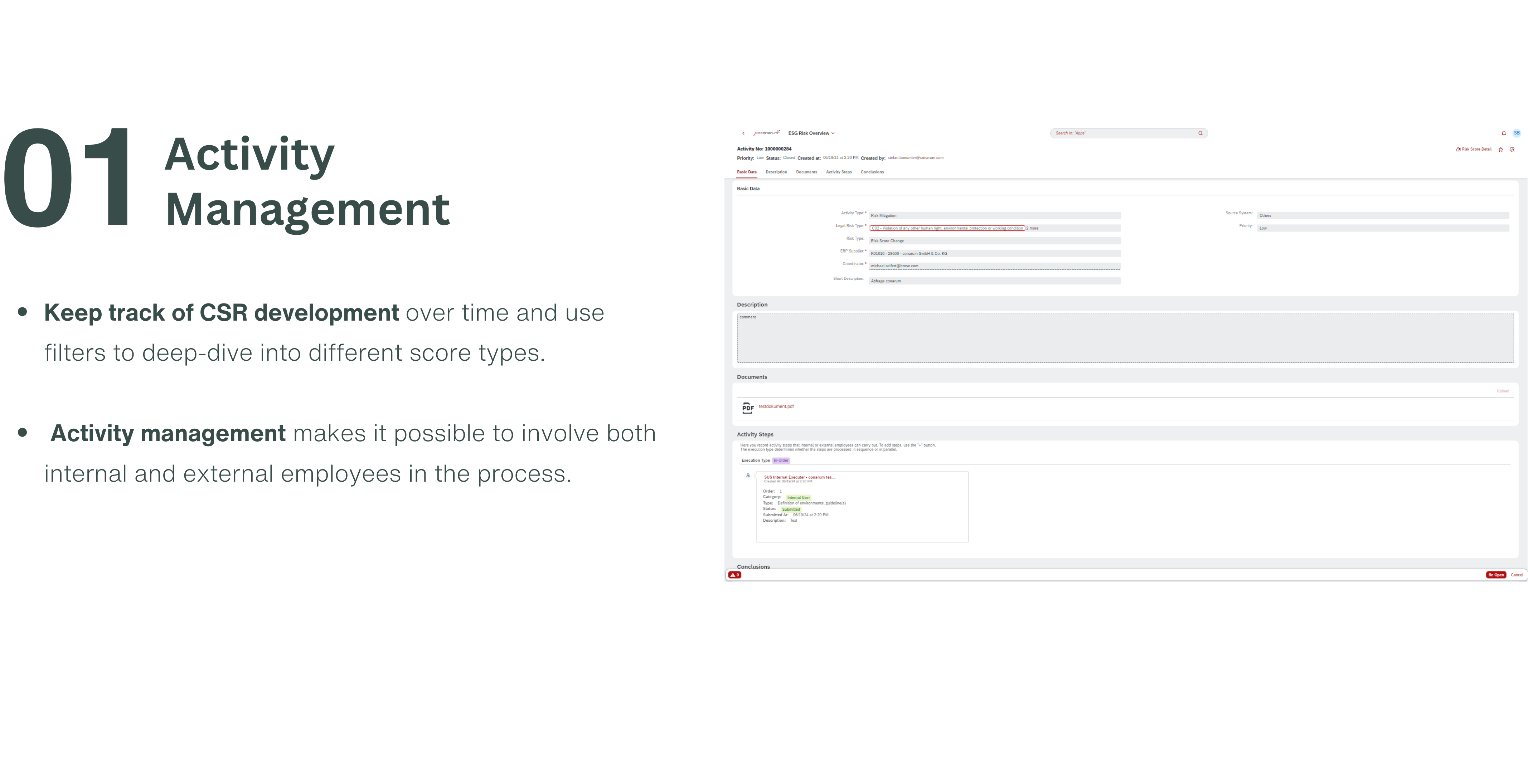Activity Management